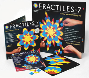 Fractiles-7: Three Sizes Plus Activity Board